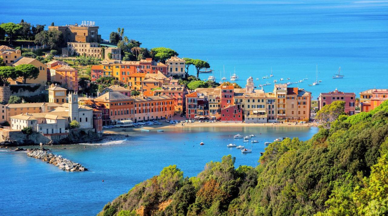 068 - Casa Stella Marina In Centro, 450Metri Da Mare E Spiaggia Sestri Levante Extérieur photo